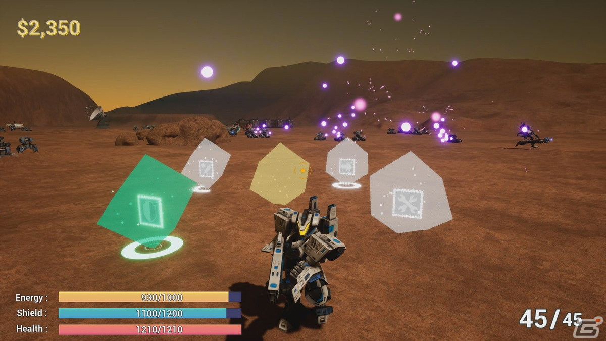 ローグライクとハクスラ要素を融合した3D弾幕STG「MechNest-メックネスト-」のアーリーアクセスがSteamにて10月23日に開始！の画像10