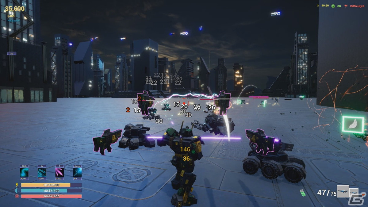 ローグライクとハクスラ要素を融合した3D弾幕STG「MechNest-メックネスト-」のアーリーアクセスがSteamにて10月23日に開始！の画像6