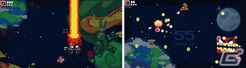 伝説のピザを探して宇宙を駆け巡る2DSTG「プパイポ コスモ デラックス」がSwitch向けに配信開始！の画像3