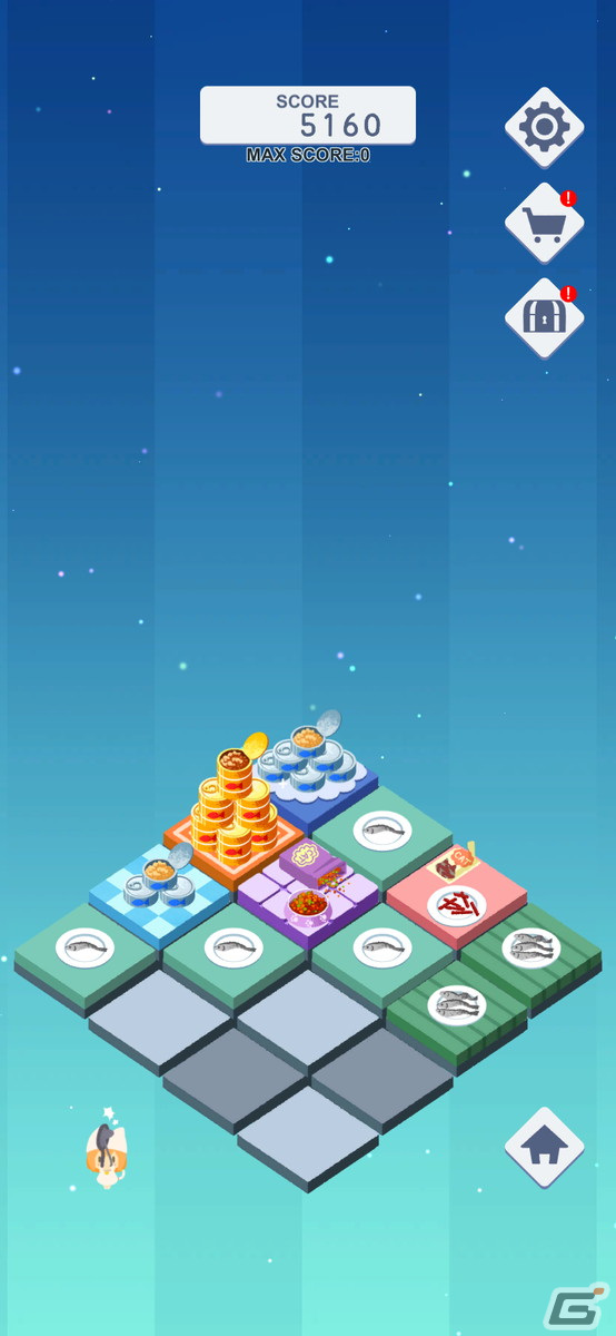 高所から降りられなくなった子猫を助けるパズルゲーム「迷い猫の冒険 -Stray Cat Towers-」がスマホ向けに配信開始！の画像7