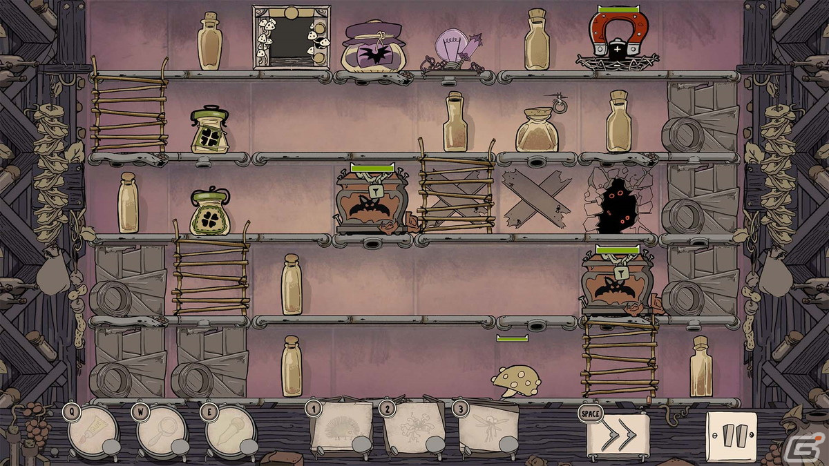 パズルとタワーディフェンス要素が楽しめるストラテジーゲーム「JARS」がSwitch/Steam向けに配信開始！地下室の謎を解き明かそうの画像8