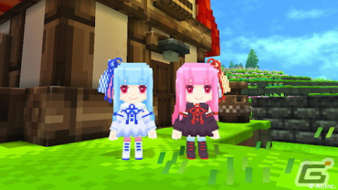 「テラビット」にVOICEROID 琴葉 茜・葵のコラボアバターが登場！公式サイトにて配布開始の画像1