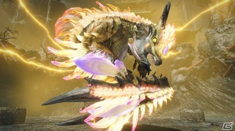「モンスターハンターライズ」強力な個体の「ナルハタタヒメ」を討伐するイベントクエスト「雷神再臨」が配信！の画像1