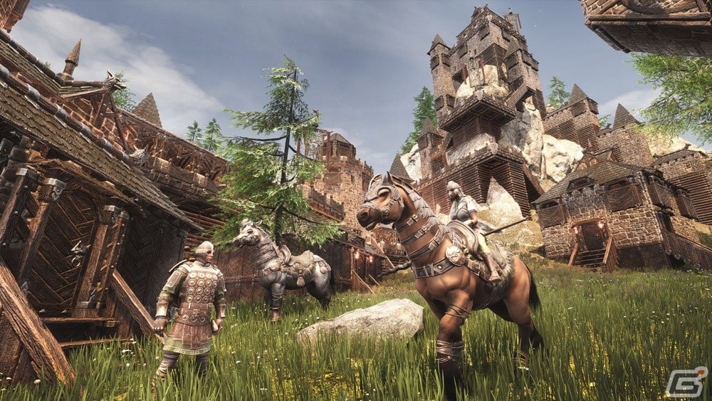 「Conan Outcasts」中世風の新たな建築パーツなどを収録した追加DLC「龍の人民パック」が配信開始！の画像3