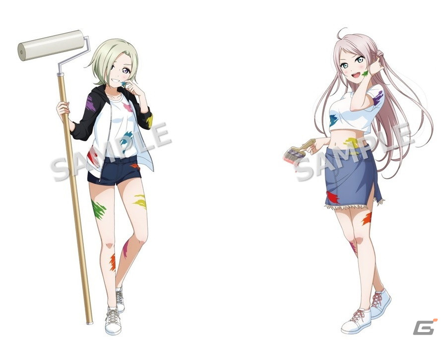 ラブライブ 虹ヶ咲学園スクールアイドル同好会 よりミア テイラー 鐘 嵐珠の新規描き下ろしイラストを使ったグッズが登場 Gamer