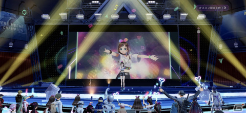 「機動都市X」キズナアイさん初のゲーム内メタバースライブが実施！新曲「Here for  you」を披露の画像2