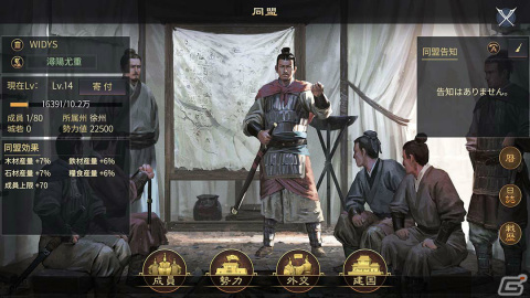 「大三国志」同盟システム「三国鼎立」を紹介―“価値”をキーワードに互いが必要な関係性を構築の画像4