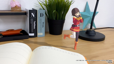 「この素晴らしい世界に祝福を！2」のデジタルフィギュア「めぐみん（CV：高橋李依）」が歌って踊る拡張アイテムが登場！の画像3