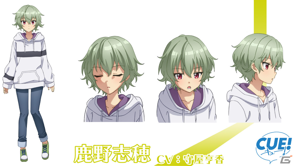 TVアニメ「CUE!」のキービジュアル「Flower」「Bird」が解禁！六石陽菜ら8名のキャラクター設定も公開の画像5