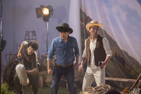 「ウォーキング・デッド：サバイバー」劇団ひとりさんと狩野英孝さんが出演するTVCM「撮影の合間に」篇が10月28日より放送決定！の画像68