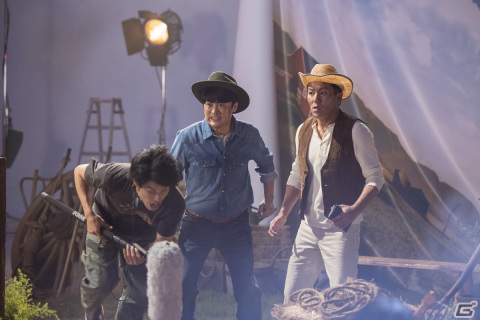 「ウォーキング・デッド：サバイバー」劇団ひとりさんと狩野英孝さんが出演するTVCM「撮影の合間に」篇が10月28日より放送決定！の画像69