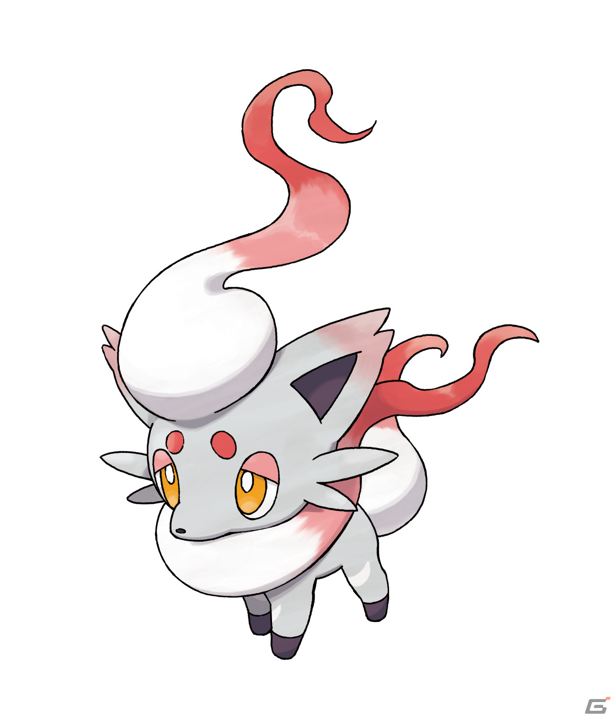 「Pokémon LEGENDS アルセウス」ヒスイのすがたのゾロアとゾロアークを紹介！早期購入特典「のろいぎつねの面」の情報も公開の画像2