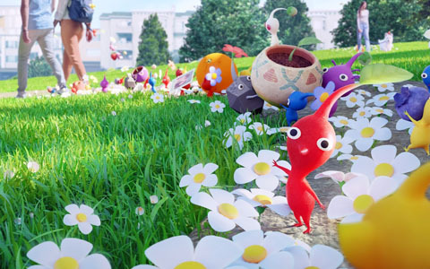 「ピクミン」のスマホ向け位置情報ARアプリ「ピクミンブルーム」が発表！ピクミンと楽しいおでかけが楽しめるライフログアプリ