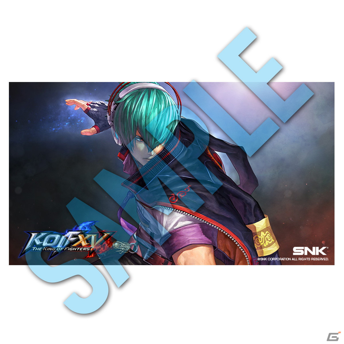 ◎雑貨 未使用 3Dクリスタル キングオブファイターズXV 草薙京＋八神庵 THE KING OF FIGHTERS XV 3Dクリスタル 八神庵、草薙京