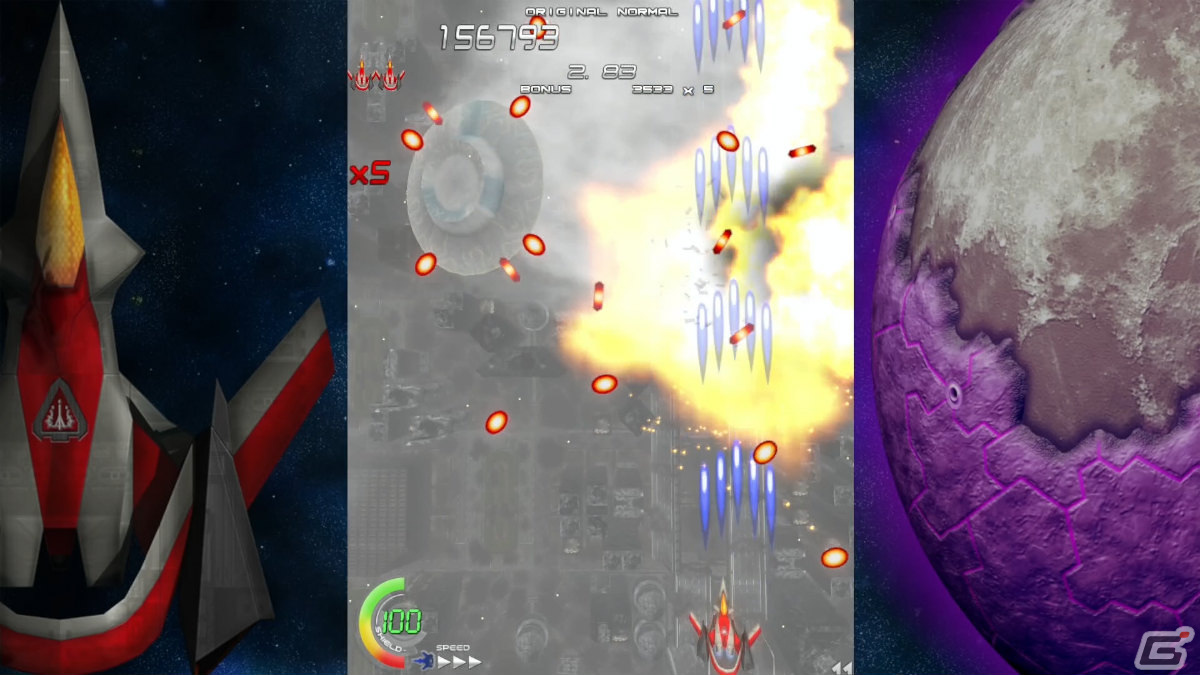 正統派縦スクロールSTG「エスカトス」のSwitch版が11月18日にリリース！「ジャッジメントシルバーソード」「カーディナルシンズ」も収録の画像5