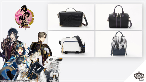SuperGroupies×「刀剣乱舞」極姿の燭台切光忠、へし切長谷部、太鼓鐘貞宗、五虎退をイメージしたコラボバッグが登場！の画像1