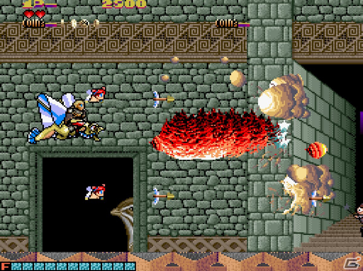 シューティングゲーム「アーケードアーカイブス ブラックハート」が11月4日に配信！の画像3
