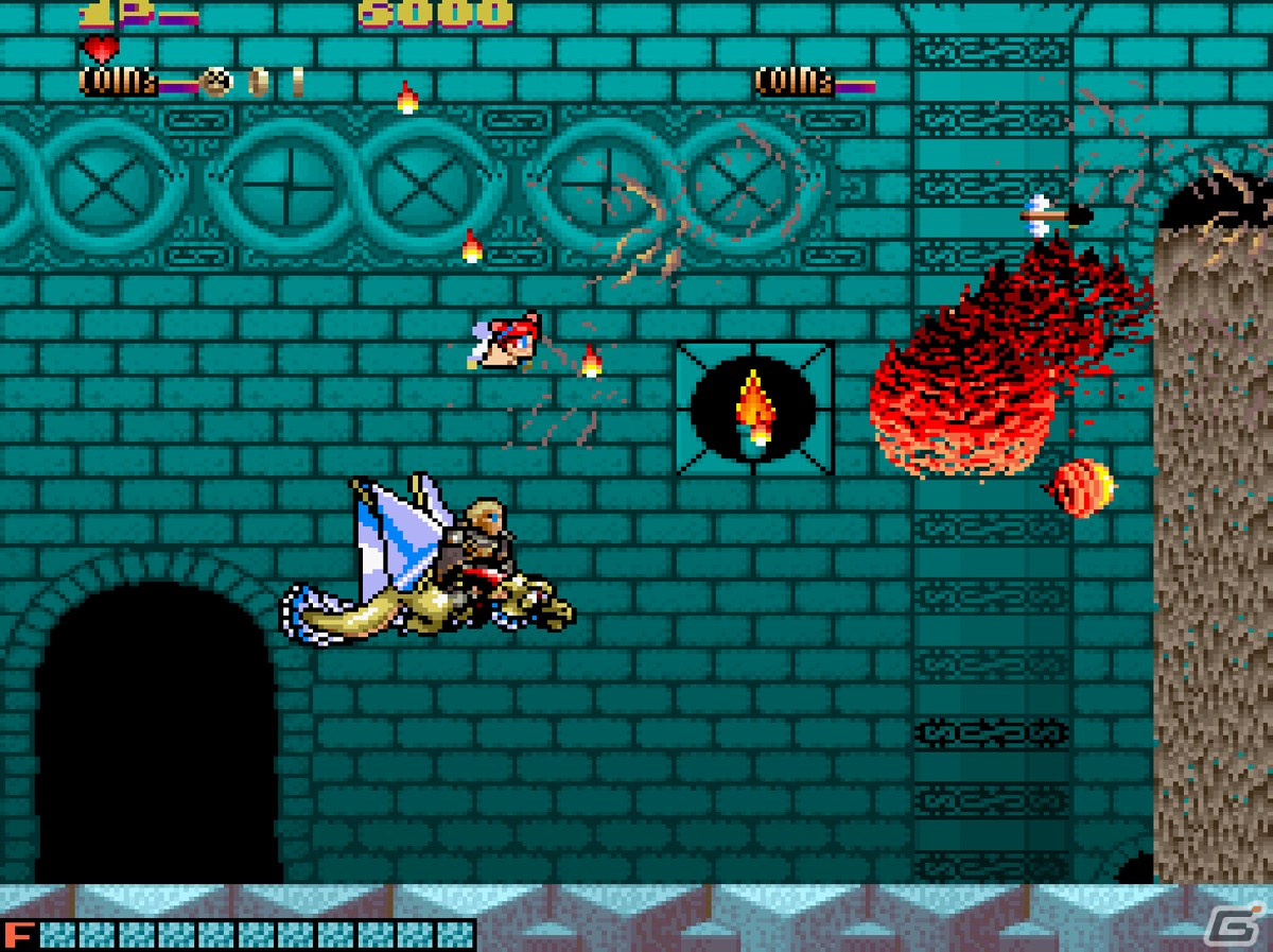 シューティングゲーム「アーケードアーカイブス ブラックハート」が11月4日に配信！の画像4