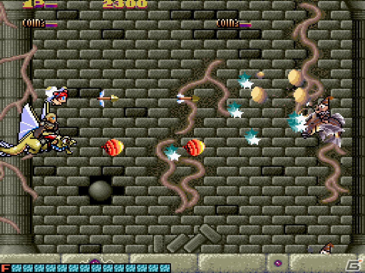 シューティングゲーム「アーケードアーカイブス ブラックハート」が11月4日に配信！の画像6