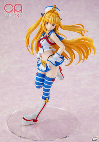 「To LOVEる-とらぶる- ダークネス」アイドル衣装に恥じらう金色の闇を1/7スケールフィギュア化！の画像4