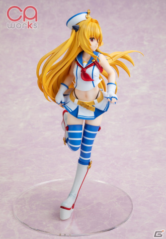 「To LOVEる-とらぶる- ダークネス」アイドル衣装に恥じらう金色の闇を1/7スケールフィギュア化！の画像5