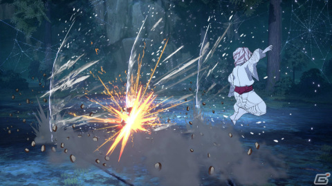 「鬼滅の刃 ヒノカミ血風譚」プレイアブルキャラクター「累」「猗窩座」が追加！新コンテンツ「オンラインミッション」も登場の画像2