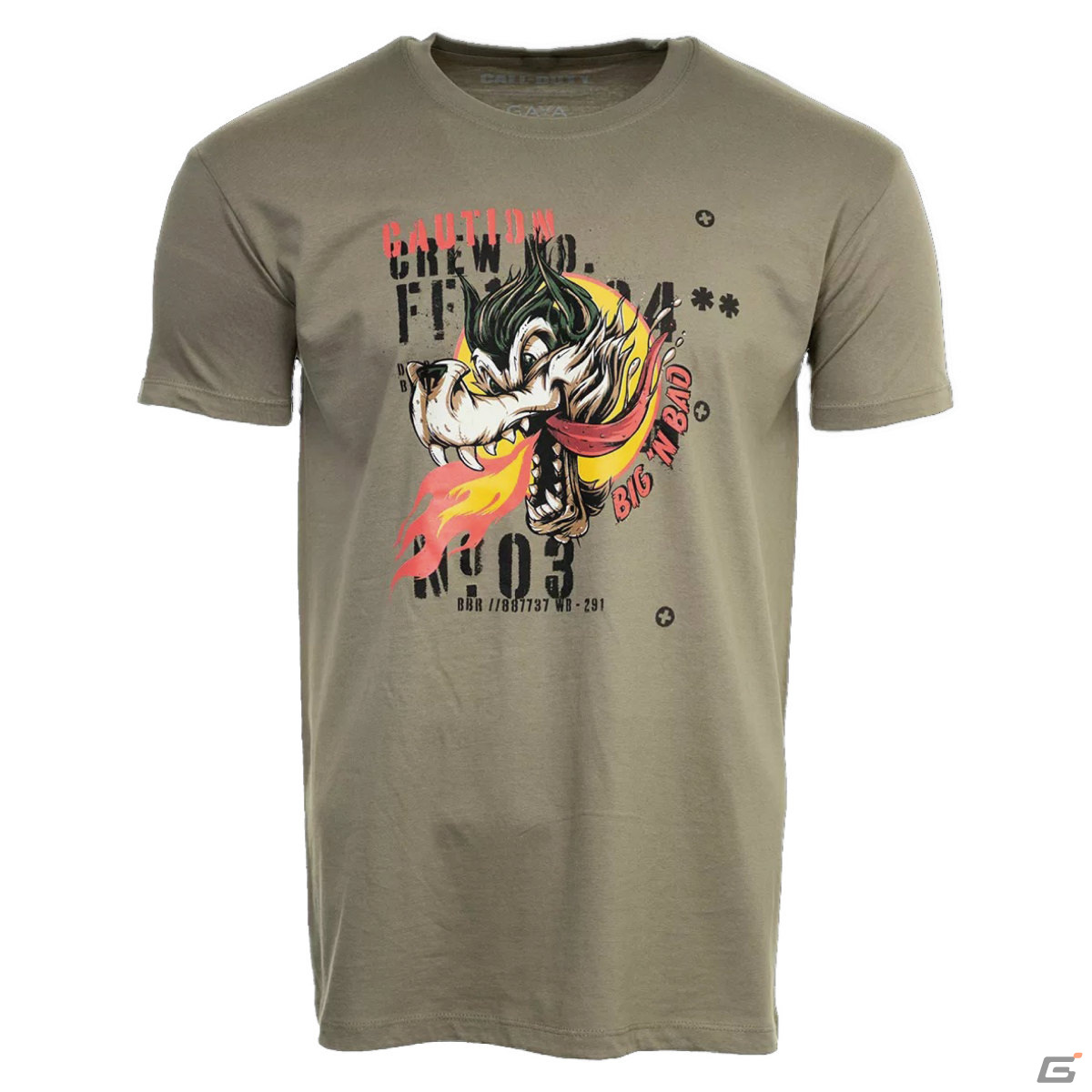 「Call of Duty:VANGUARD」の公式ライセンスグッズが登場！ロゴTシャツやミリタリースタイルのダッフルバックがラインナップの画像4