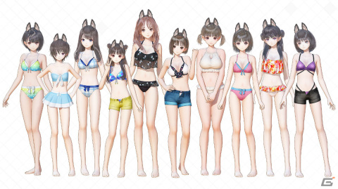 「BLUE REFLECTION TIE/帝」有料DLC＆無料アップデート第1弾が配信！新衣装「もてなしにゃんにゃん」や新たなマップが登場の画像16