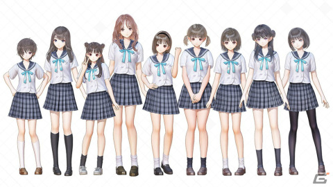 「BLUE REFLECTION TIE/帝」有料DLC＆無料アップデート第1弾が配信！新衣装「もてなしにゃんにゃん」や新たなマップが登場の画像31