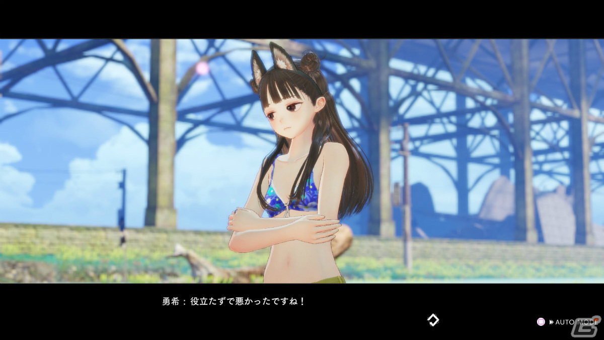 「BLUE REFLECTION TIE/帝」有料DLC＆無料アップデート第1弾が配信！新衣装「もてなしにゃんにゃん」や新たなマップが登場の画像19
