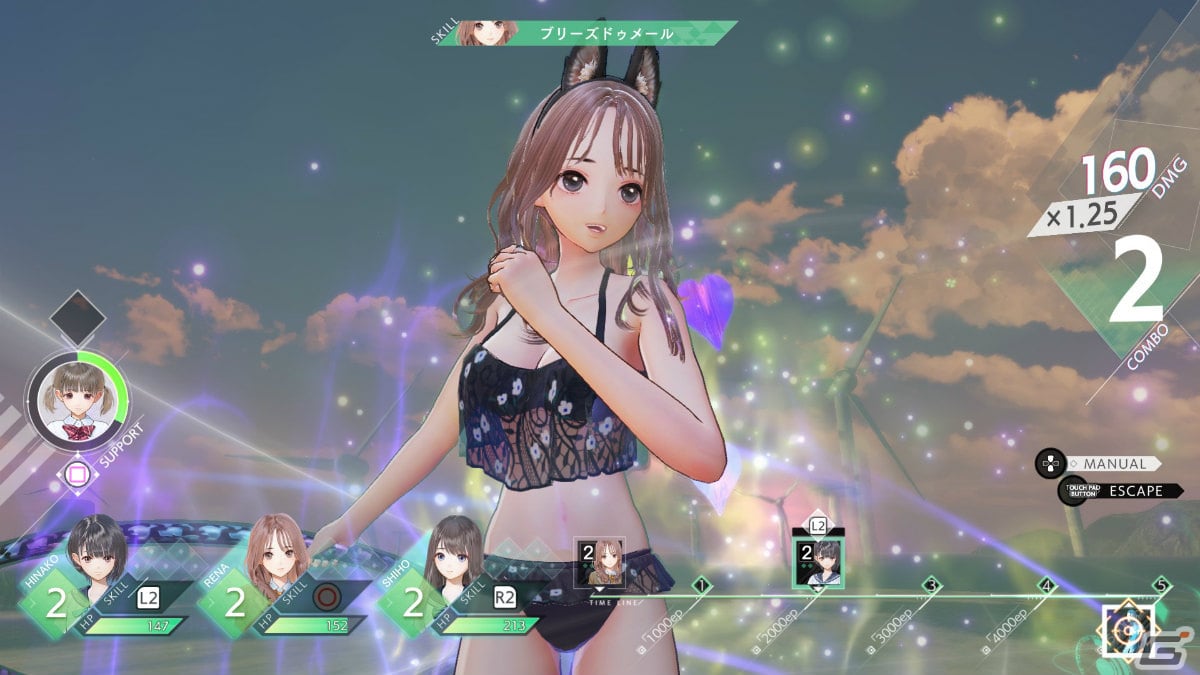 「BLUE REFLECTION TIE/帝」有料DLC＆無料アップデート第1弾が配信！新衣装「もてなしにゃんにゃん」や新たなマップが登場の画像20