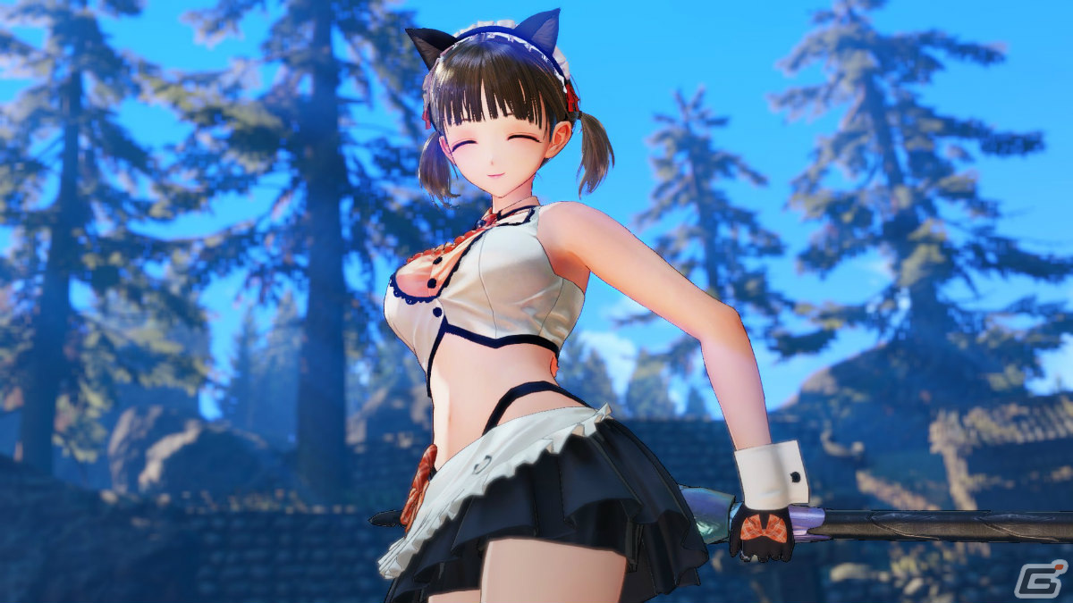 「BLUE REFLECTION TIE/帝」有料DLC＆無料アップデート第1弾が配信！新衣装「もてなしにゃんにゃん」や新たなマップが登場の画像3