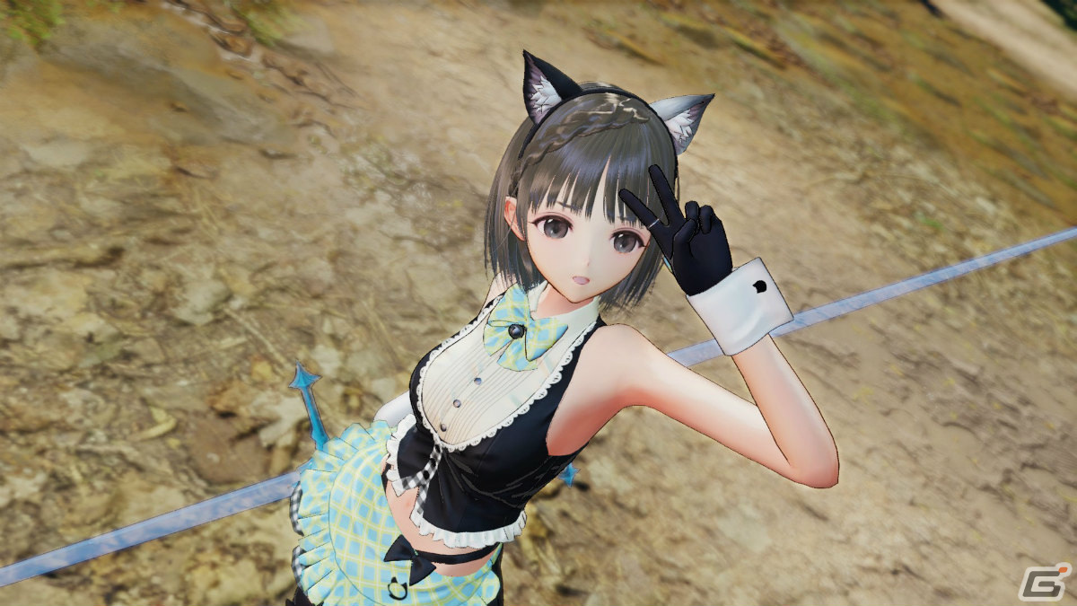 「BLUE REFLECTION TIE/帝」有料DLC＆無料アップデート第1弾が配信！新衣装「もてなしにゃんにゃん」や新たなマップが登場の画像8