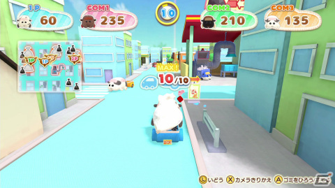 「PUI PUI モルカー Let's！モルカーパーティー！」ミニゲーム「おそうじモルカー！」や「モル・オブ・ザ・デッド」を紹介！の画像3