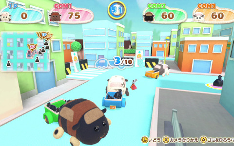 「PUI PUI モルカー Let's！モルカーパーティー！」ミニゲーム「おそうじモルカー！」や「モル・オブ・ザ・デッド」を紹介！