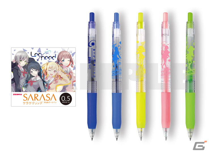 「プロジェクトセカイ カラフルステージ！」より「サラサクリップ カラーボールペン」など新グッズの予約受付が開始！の画像2