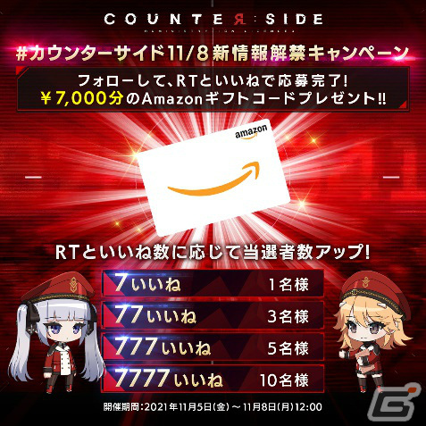 「COUNTER: SIDE」“7”にまつわる新情報解禁までのカウントダウンが公式サイト上でスタート！の画像1