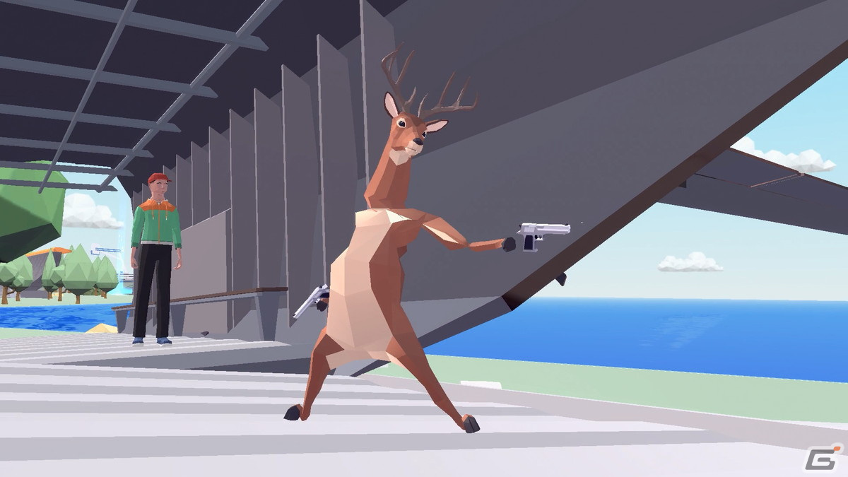 「ごく普通の鹿のゲーム DEEEER Simulator」ニンテンドーeショップにてDL版とDLC「シカ最終進化パック」の予約が開始！の画像1