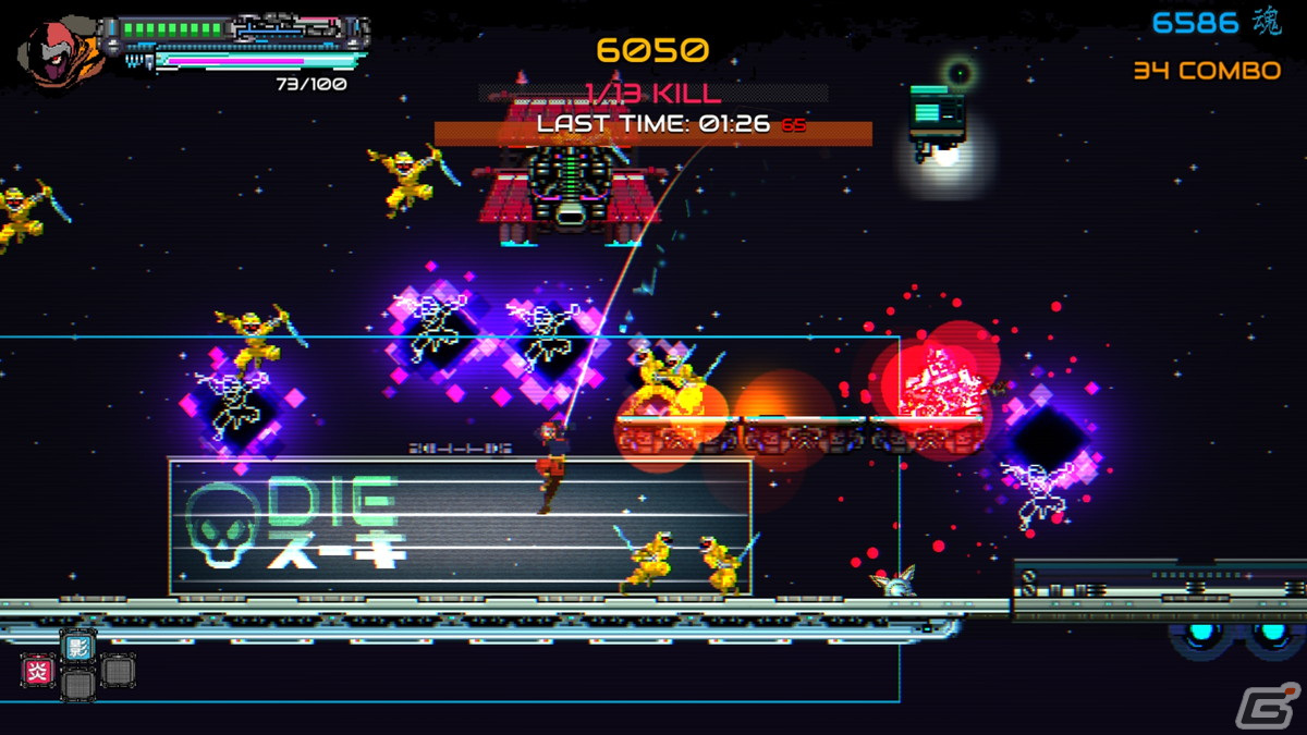 ハイパー忍者アクションを体験しよう！「Ninja Issen（忍者一閃）」の体験版がSteamにて配信開始の画像3