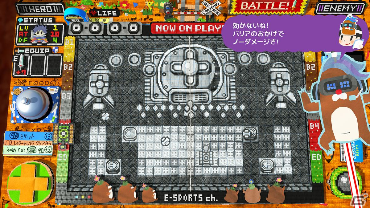 「RPGタイム！～ライトの伝説～」新ステージ「TANK TIME」のプレイ映像が公開！クリエイターからのメッセージ映像もの画像8