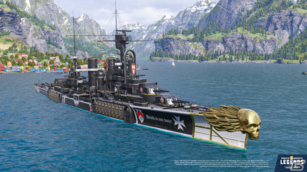 「World of Warships: Legends」にて「Warhammer 40,000」とのコラボ第2弾が実施！イギリス航空母艦もアーリーアクセスで登場の画像10