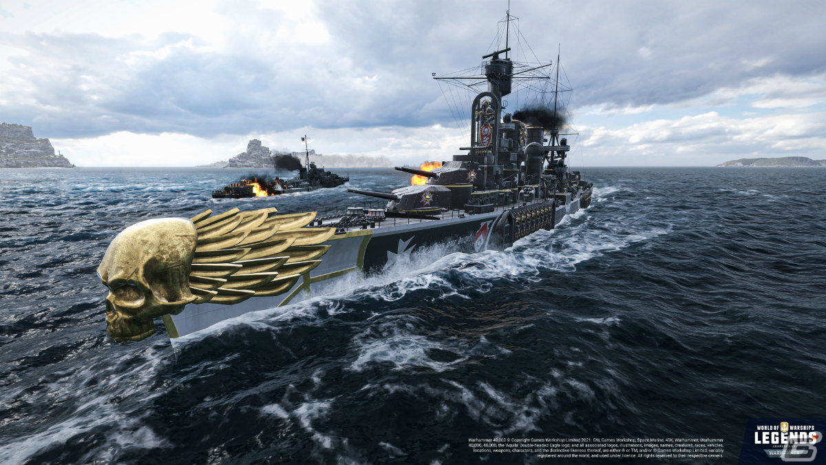 「World of Warships: Legends」にて「Warhammer 40,000」とのコラボ第2弾が実施！イギリス航空母艦もアーリーアクセスで登場の画像11