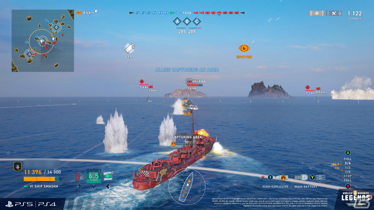 「World of Warships: Legends」にて「Warhammer 40,000」とのコラボ第2弾が実施！イギリス航空母艦もアーリーアクセスで登場の画像7