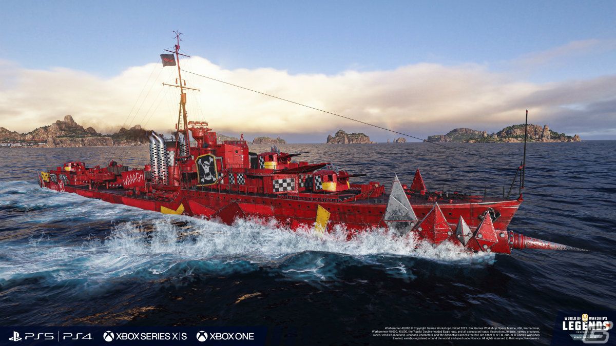 「World of Warships: Legends」にて「Warhammer 40,000」とのコラボ第2弾が実施！イギリス航空母艦もアーリーアクセスで登場の画像8