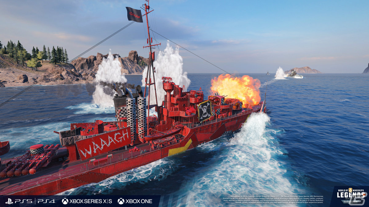 「World of Warships: Legends」にて「Warhammer 40,000」とのコラボ第2弾が実施！イギリス航空母艦もアーリーアクセスで登場の画像9