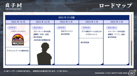 「貞子M 未解決事件探偵事務所」にて片手操作の実装を含む操作性改善アップデートが実施！ハロウィンイベントの後半も開始の画像5