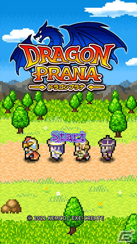 豊富なジョブと陣形で冒険に挑め！レトロなドット絵が魅力の縦持ち型RPG「ドラゴンプラナ」がiOS/Android向けに配信開始の画像1