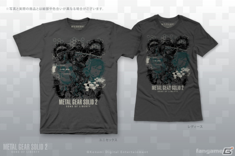 「メタルギアソリッド」Tシャツ2点とピンバッジセットがFangamer Japanで発売！の画像2