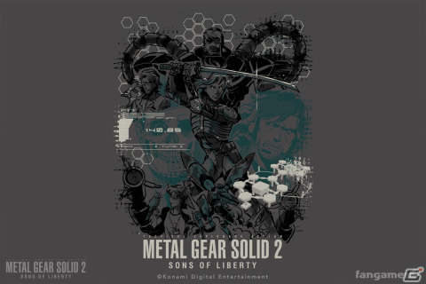 「メタルギアソリッド」Tシャツ2点とピンバッジセットがFangamer Japanで発売！の画像3