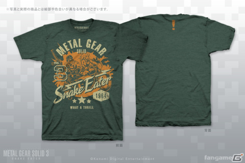 「メタルギアソリッド」Tシャツ2点とピンバッジセットがFangamer Japanで発売！の画像8